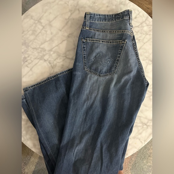 Ag Adriano Goldschmied Other - AG Adriano Goldschmied The Symbol Men’s Wide Leg Jeans 33x32